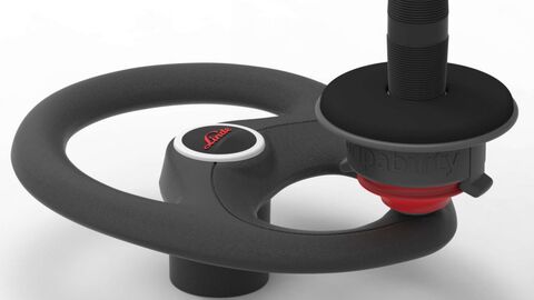 Anerkennung Unternehmen // Lenkhilfe für Gabelstapler und andere Fahrzeuge Lenkhilfe für Gabelstapler und andere Fahrzeuge.