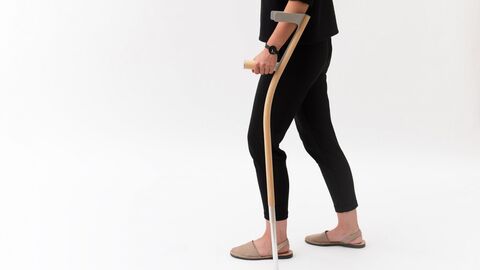 3. Preis Nachwuchs // CURA // Krücke mit verstellbarer Belastungsstärke 3. Preis Nachwuchs // CURA // Krücke mit verstellbarer Belastungsstärke