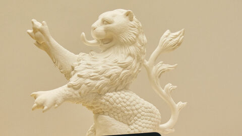 Wettbewerbsauszeichnung: Weißer Hessenlöwe