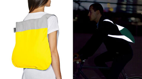 Preis Unternehmen // Reflektierende Tragetasche und Rucksack Preis Unternehmen, Reflektierende Tragetasche und Rucksack