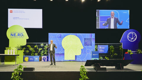 Preisverleihung 2022 auf dem Hessischen Innovationskongress