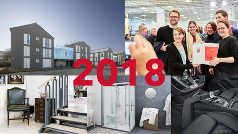 Kollage der Gewinner 2018