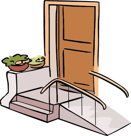 ohne Stufen ins Haus kommen